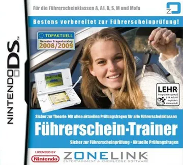 Fuehrerschein-Trainer (Germany) box cover front